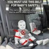 Compact Travel Safety Belt Harness for Baby Car Seats